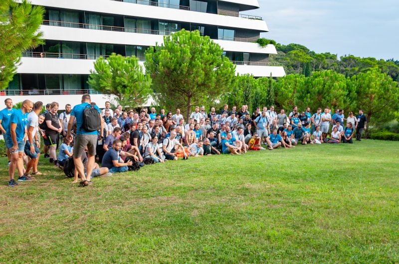 Web Summer Camp 2018 - pamiątkowe zdjęcie uczestników