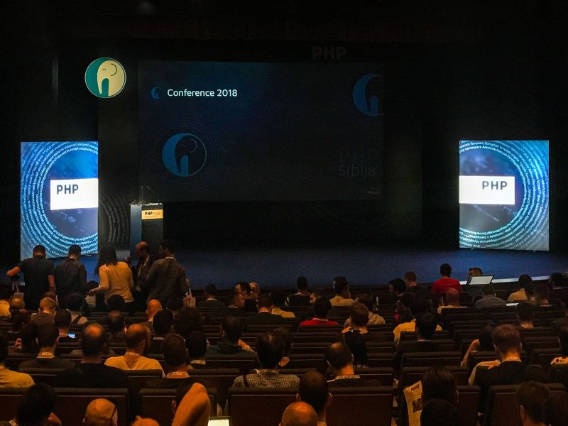 PHP Srbija 2018 - czekając na rozpoczęcie