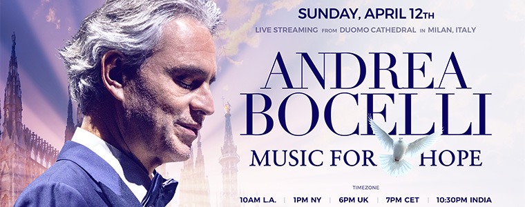 Andrea Bocelli: Music for Hope
